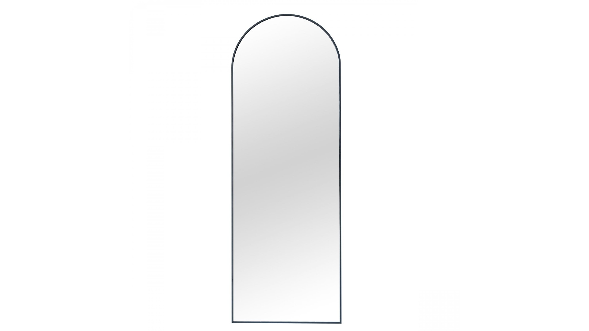 Archer Floor Mirror in Black