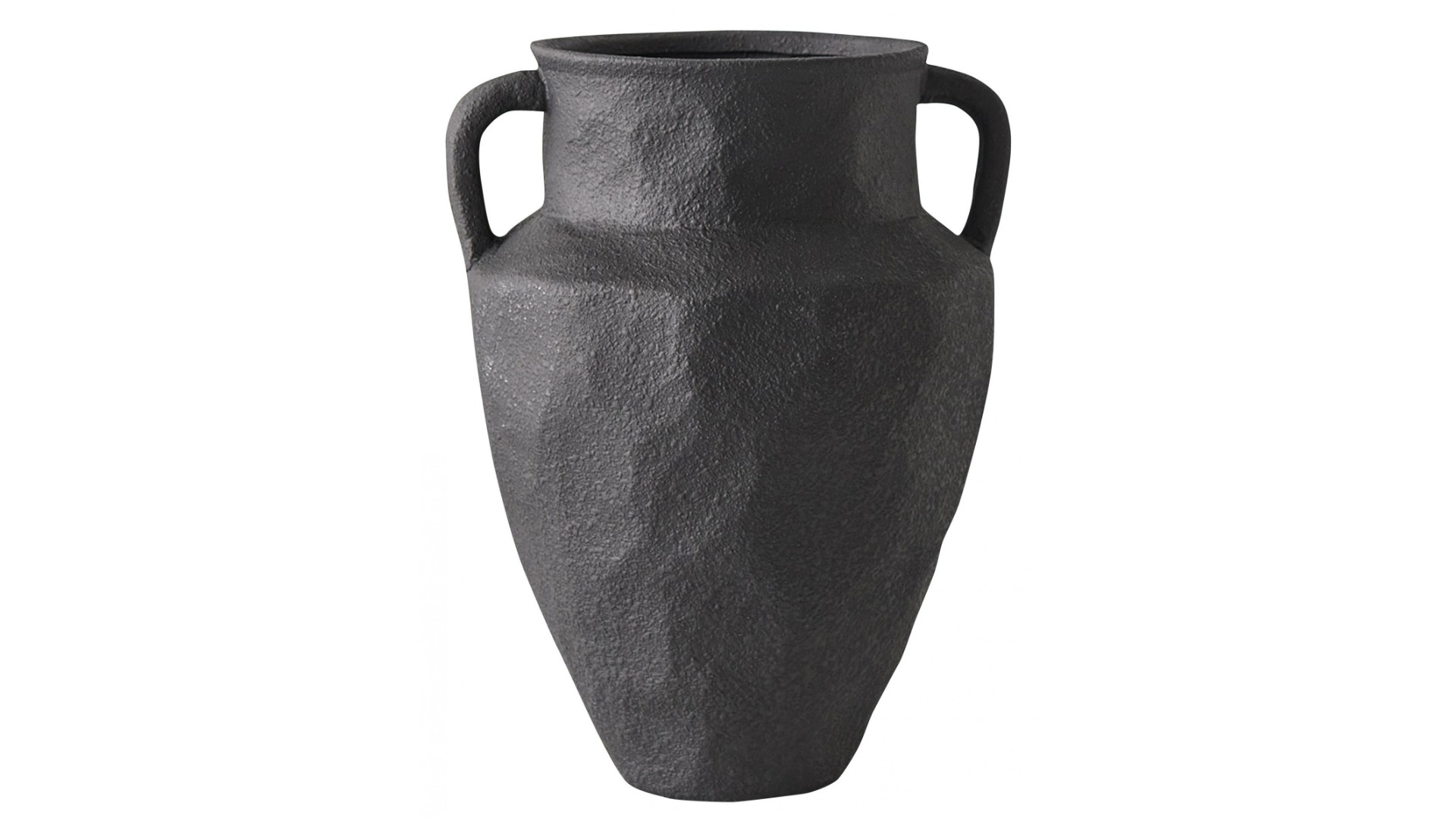 Idaka Large Pot in Black