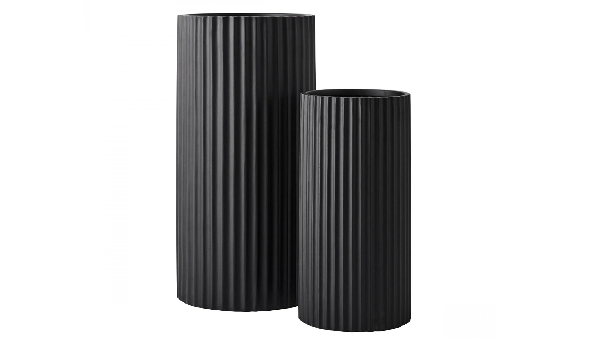 Parko Tall Pot in Black