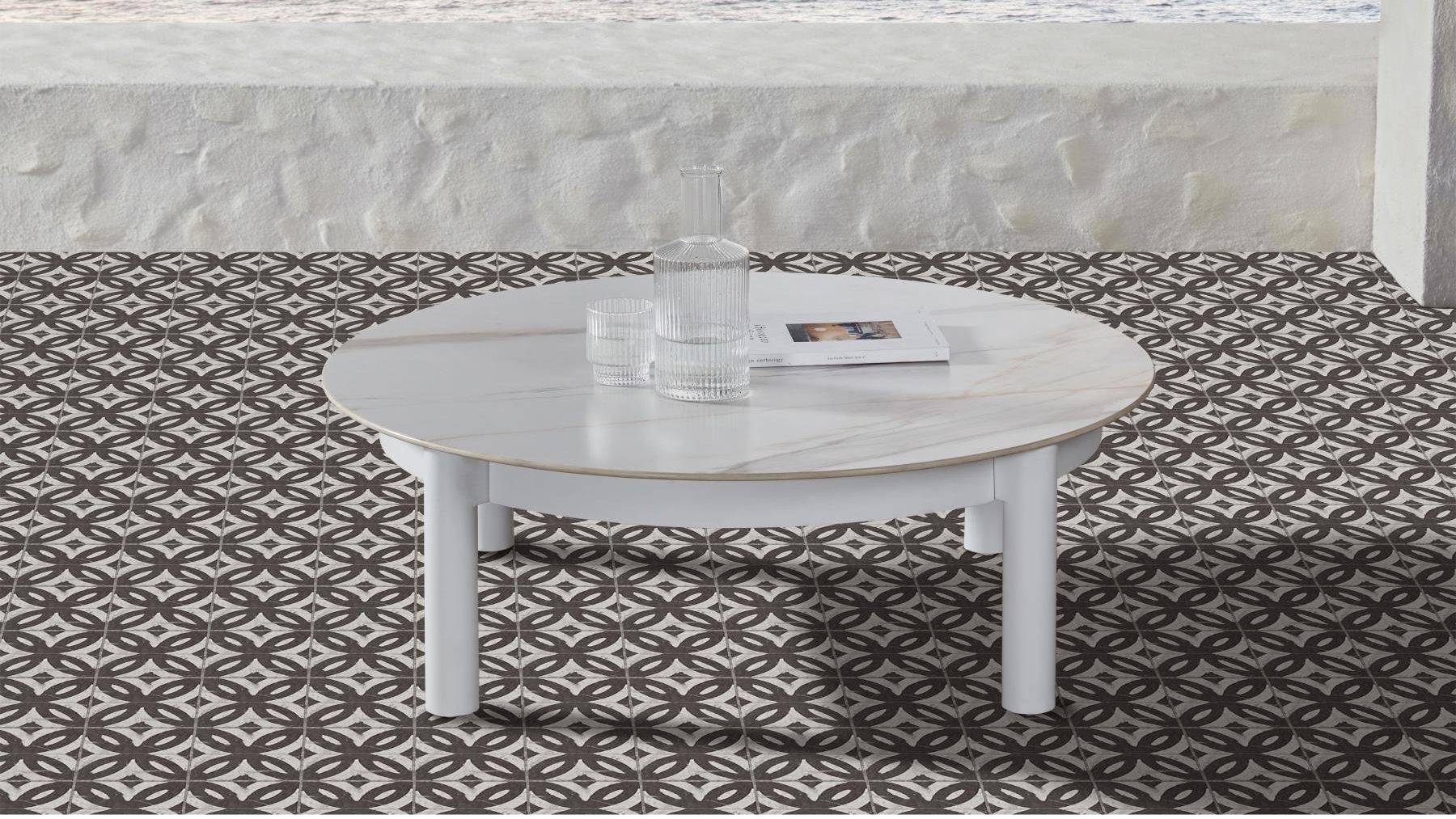 Ripple Outdoor Round Coffee Table