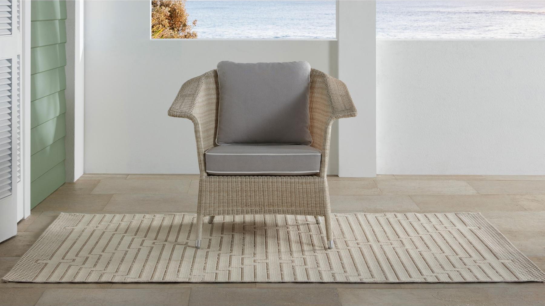 Cayman Outdoor Wicker Armchair 