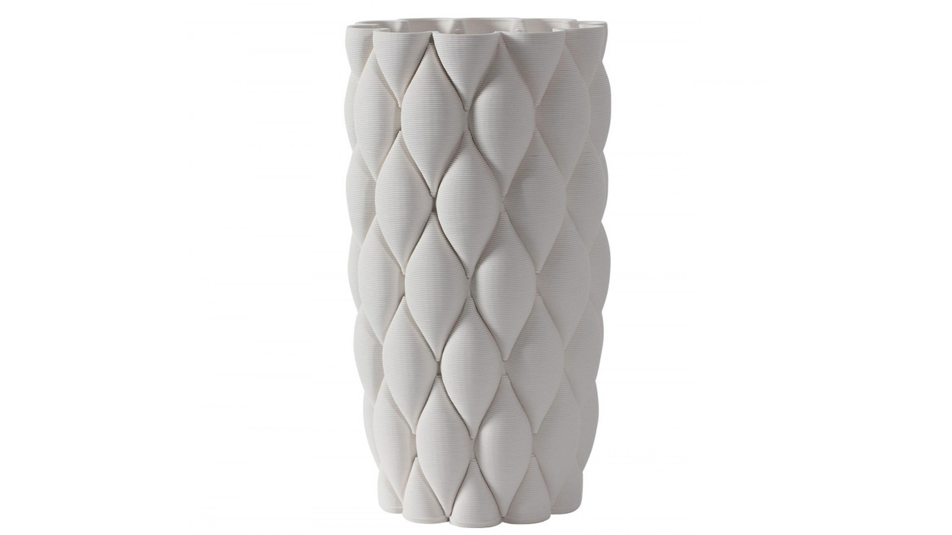Minx Ceramic Quilted Vase