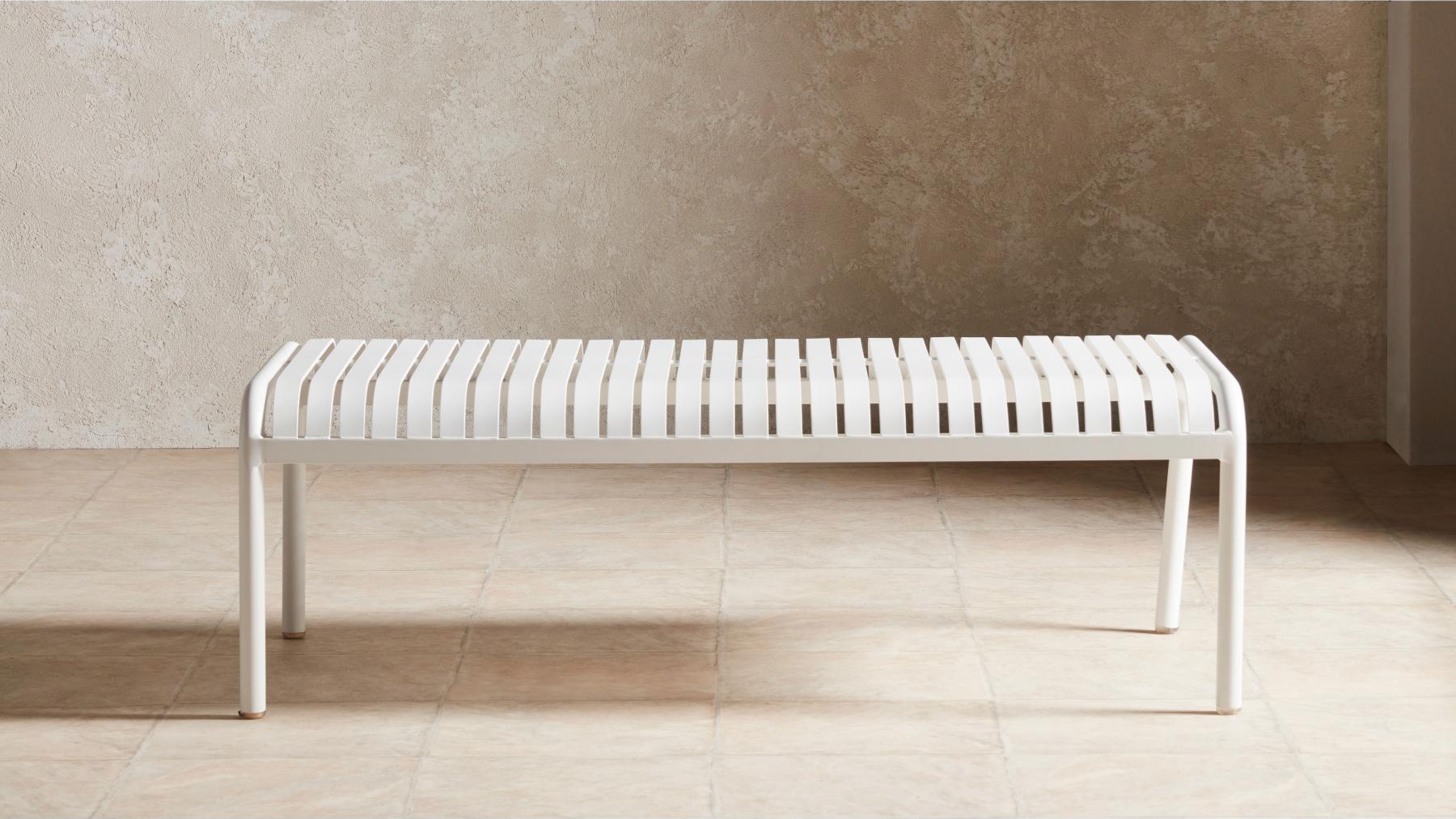 Laney Outdoor Coffee Table in White