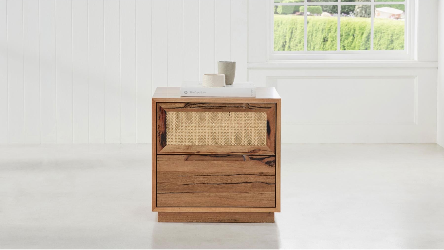 Hudson 2-Drawer Bedside Table