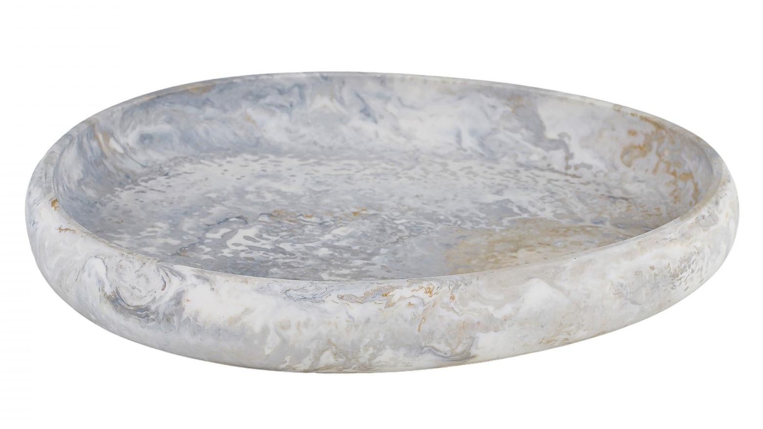 Hadley Pebble Tray in Steel