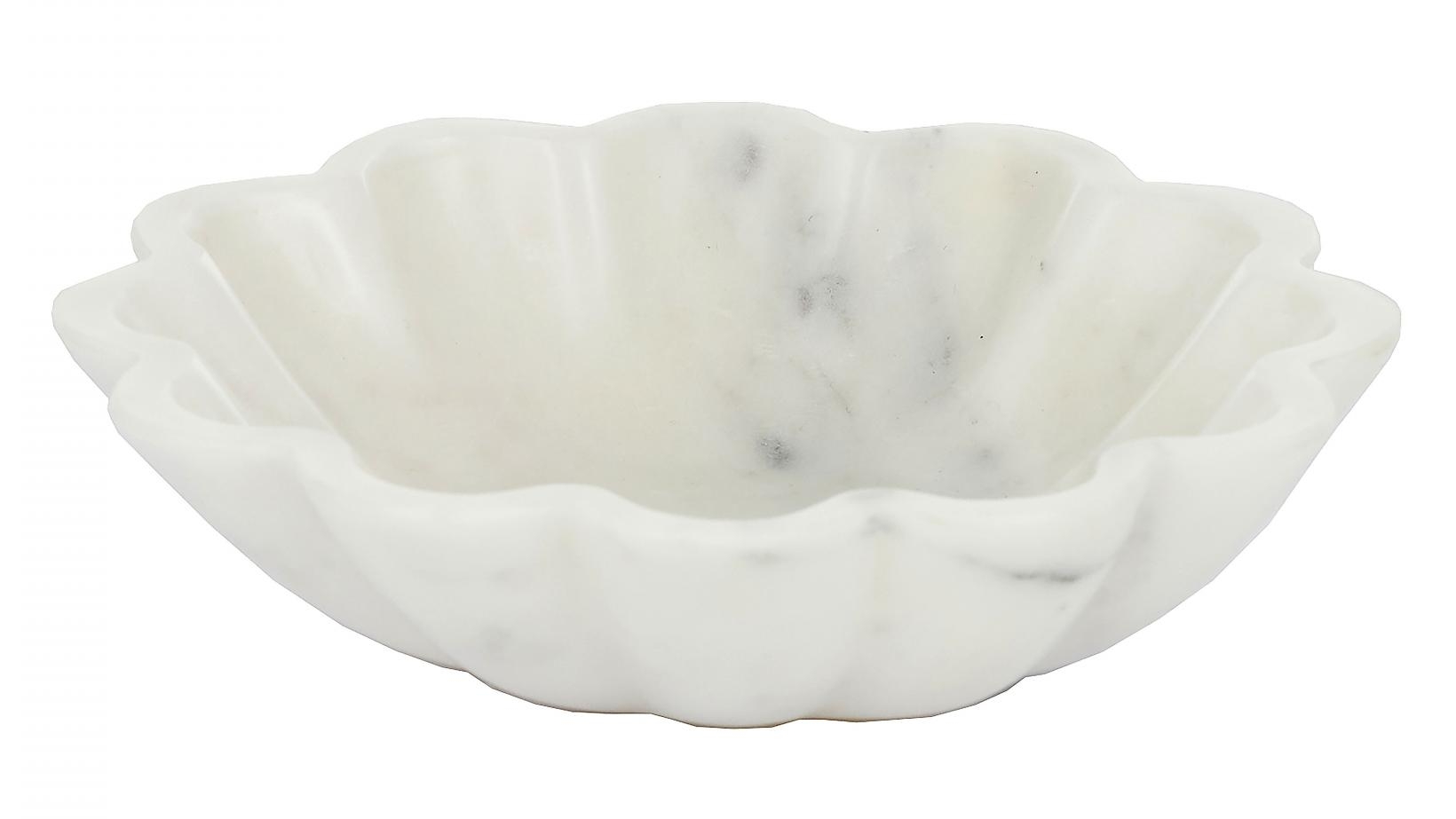 Flor Small Bowl in White