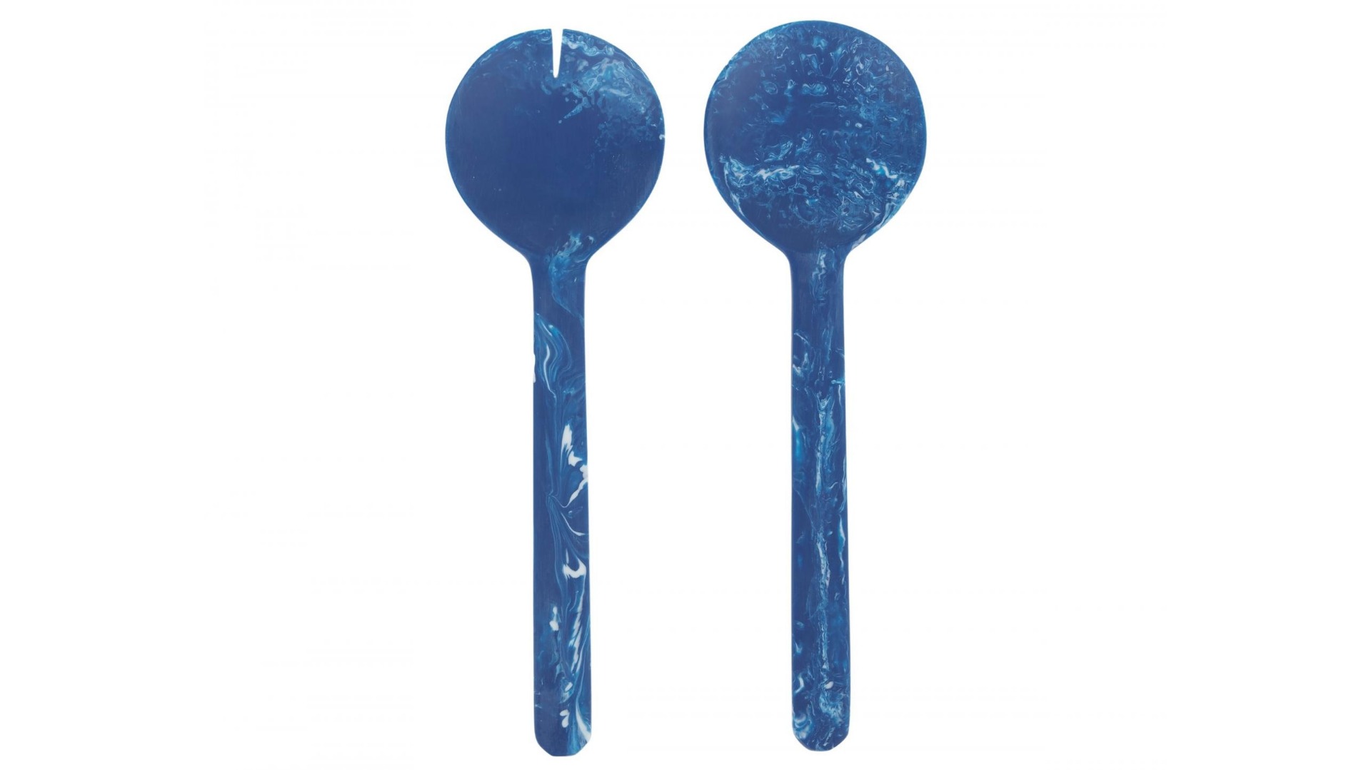 Kip Salad Server in Cobalt