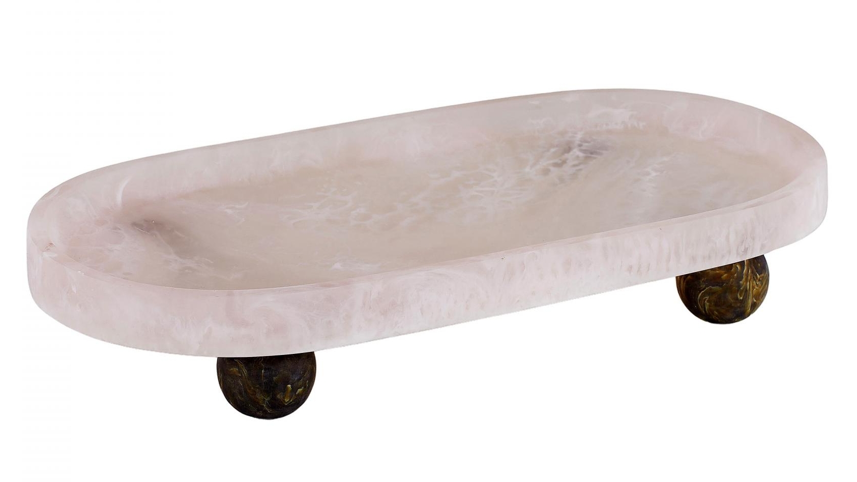 Kip Foot Tray in Nude/Olive | Domayne