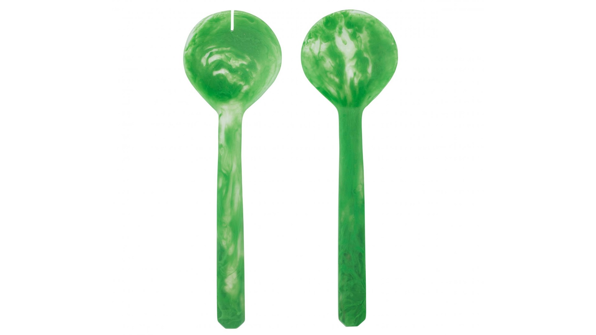 Kip Salad Server in Emerald