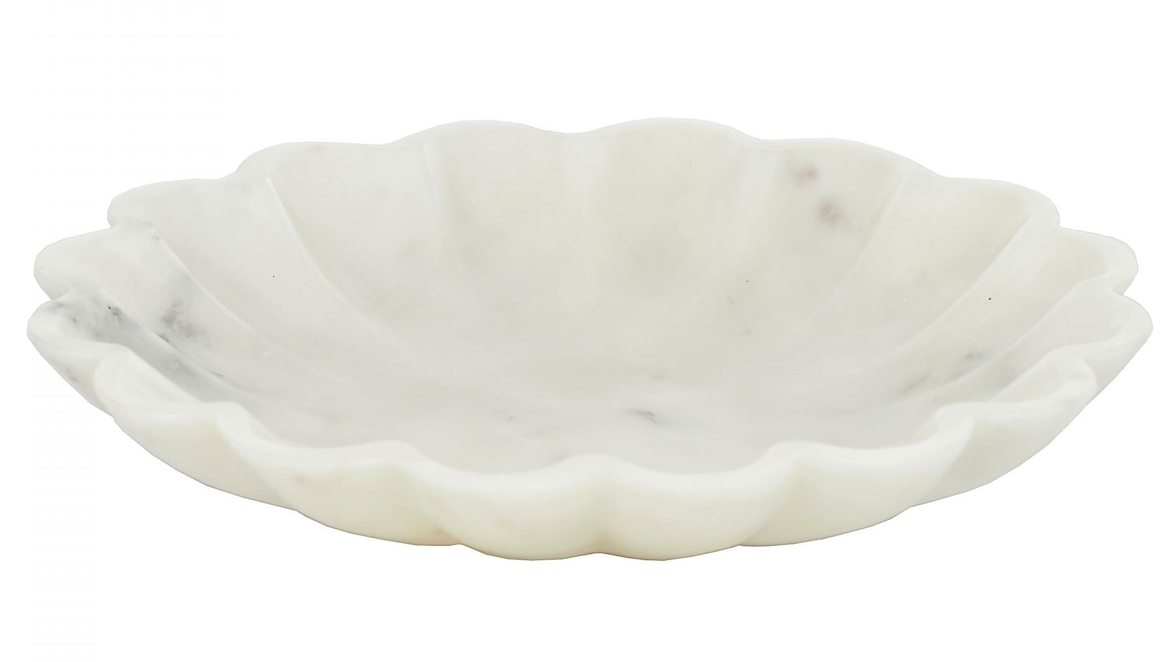 Flor Large Bowl in White