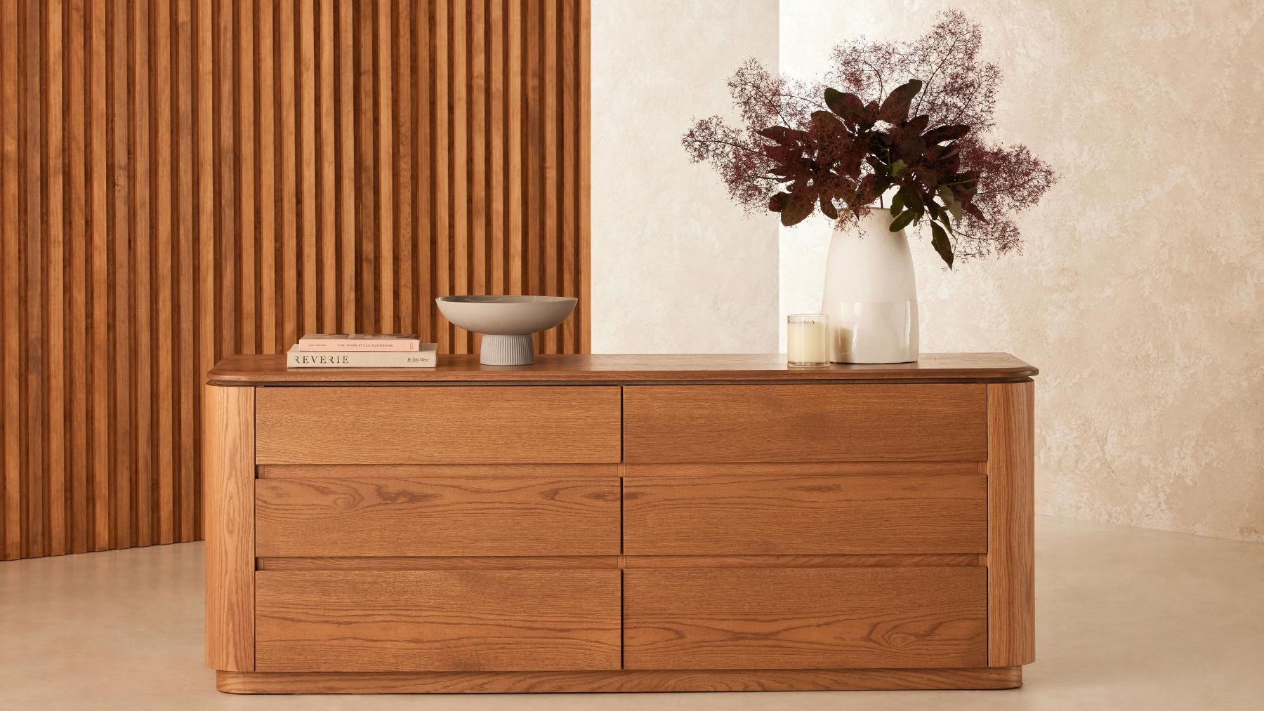 Ora 6-Drawer Low Chest