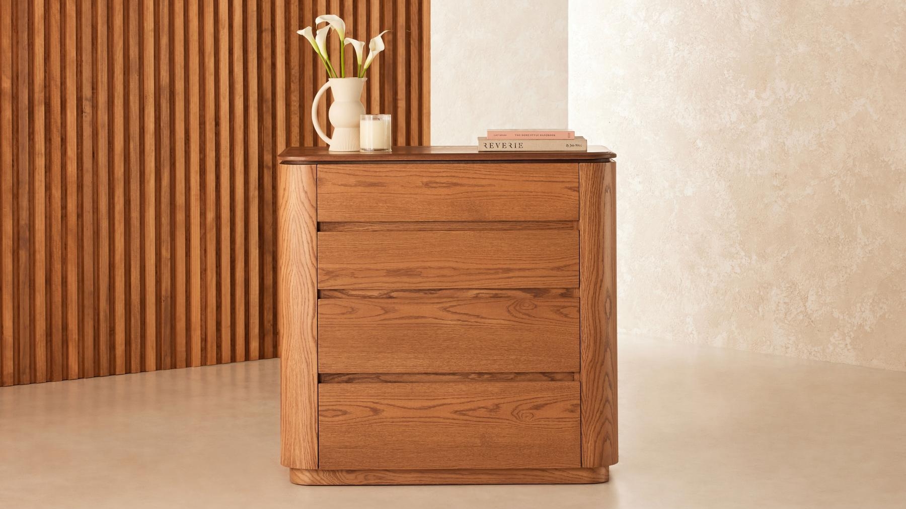Ora 4-Drawer Tallboy