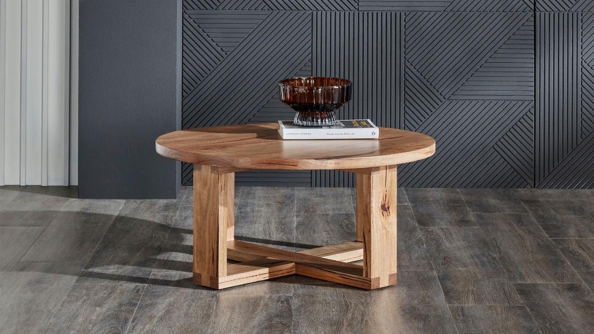 Malana Coffee Table in Smoke