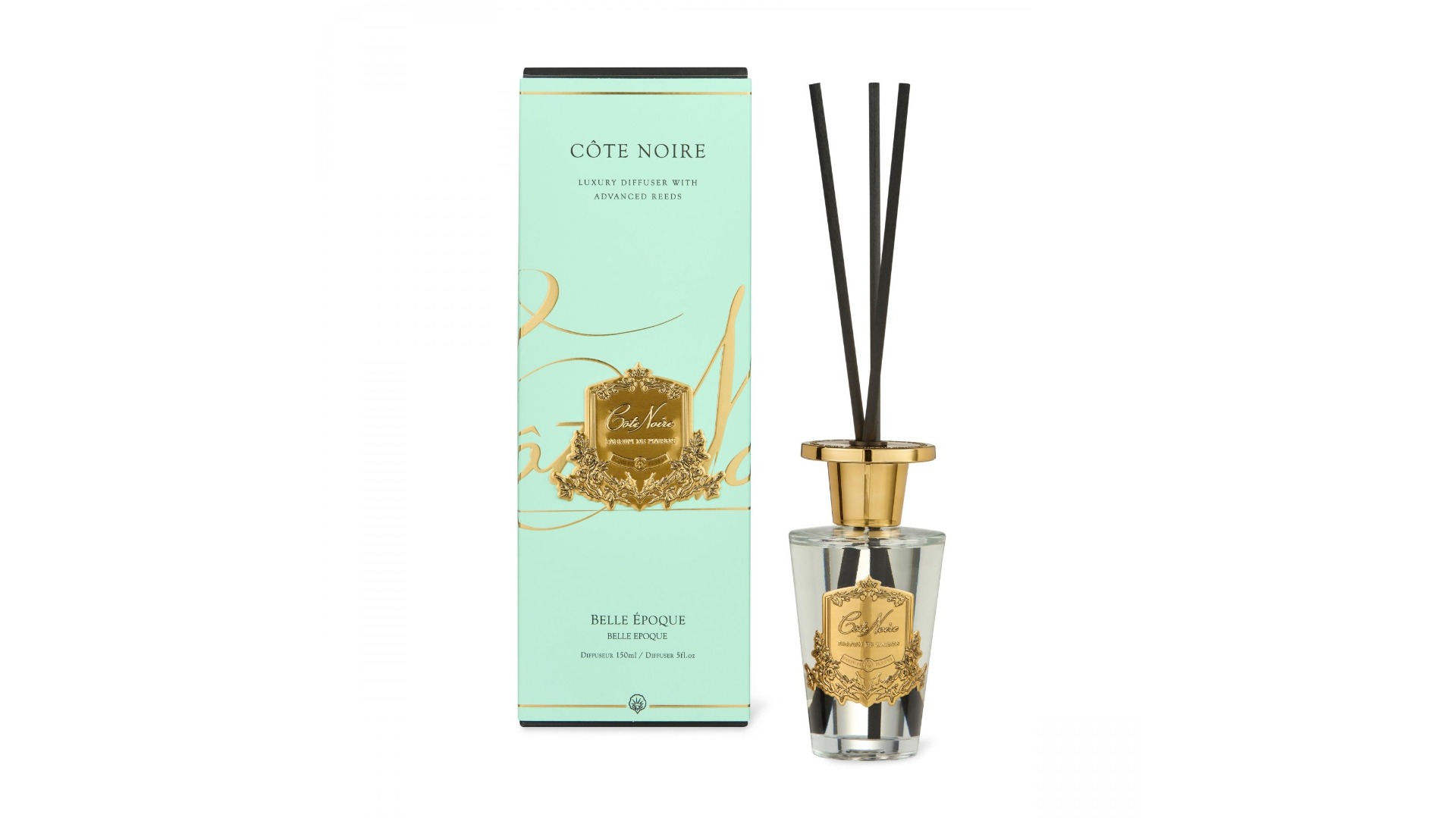 Cote Noire Gold Badge Belle Epoque 150ml Diffuser