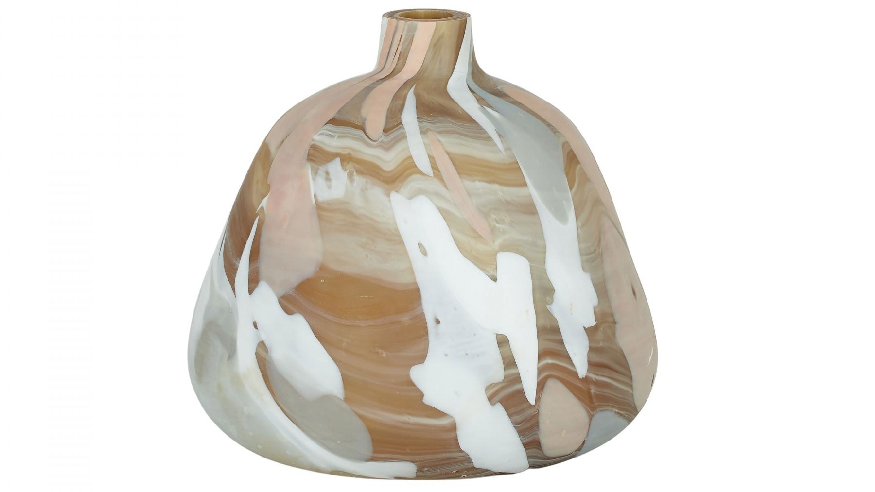 Agra 27cm Vase in Tan/Nude