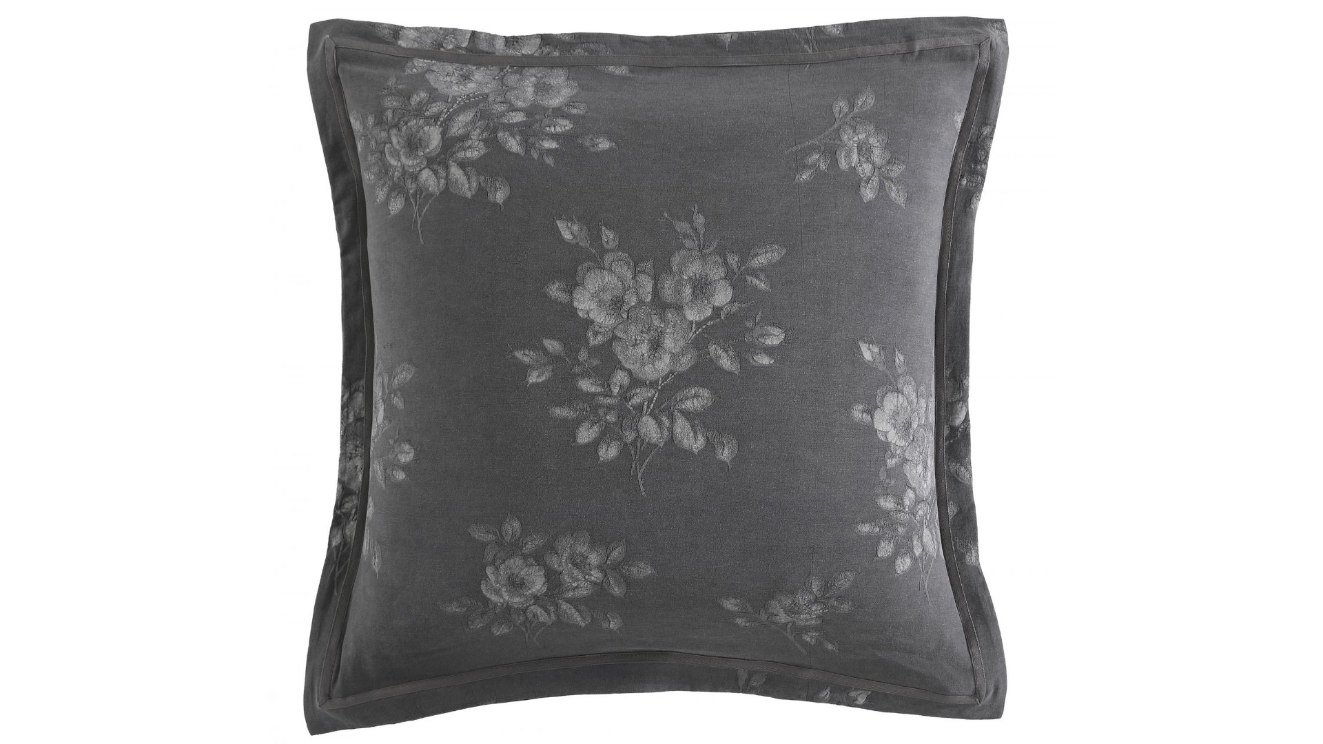 Private Collection Maisey European Pillowcase in Charcoal