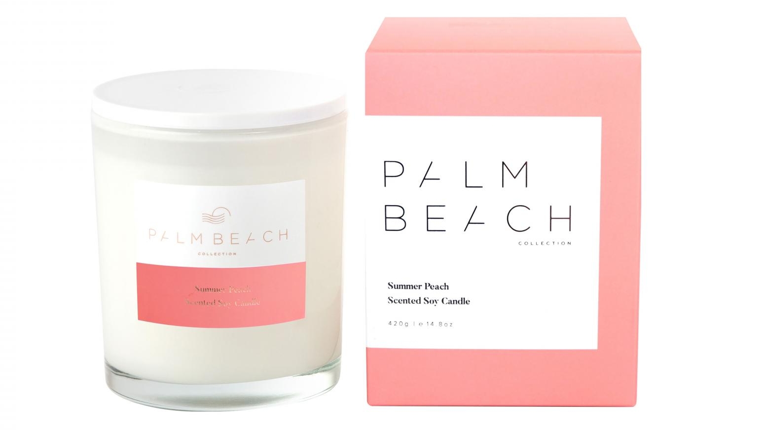 Palm Beach Collection Summer Peach 420g Candle