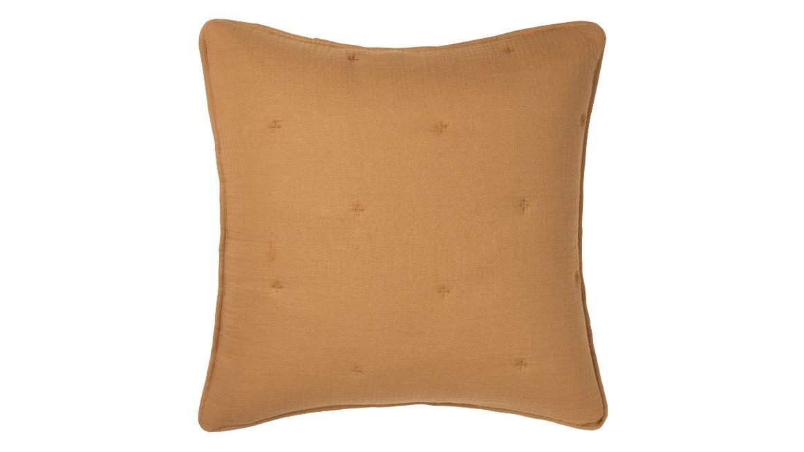 Linen House Somerset European Pillowcase in Cinnamon