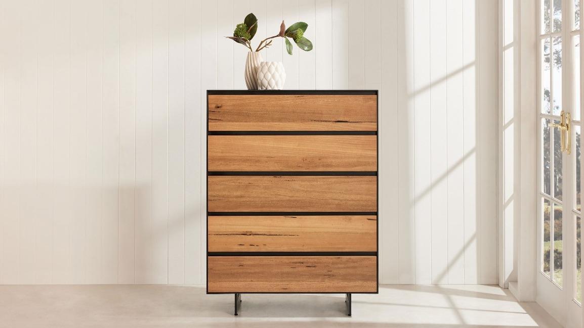 Avento 5-Drawer Tallboy