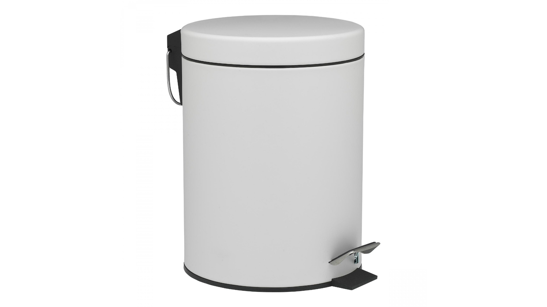 Porto 5 Litre Utility Pedal Bin in White