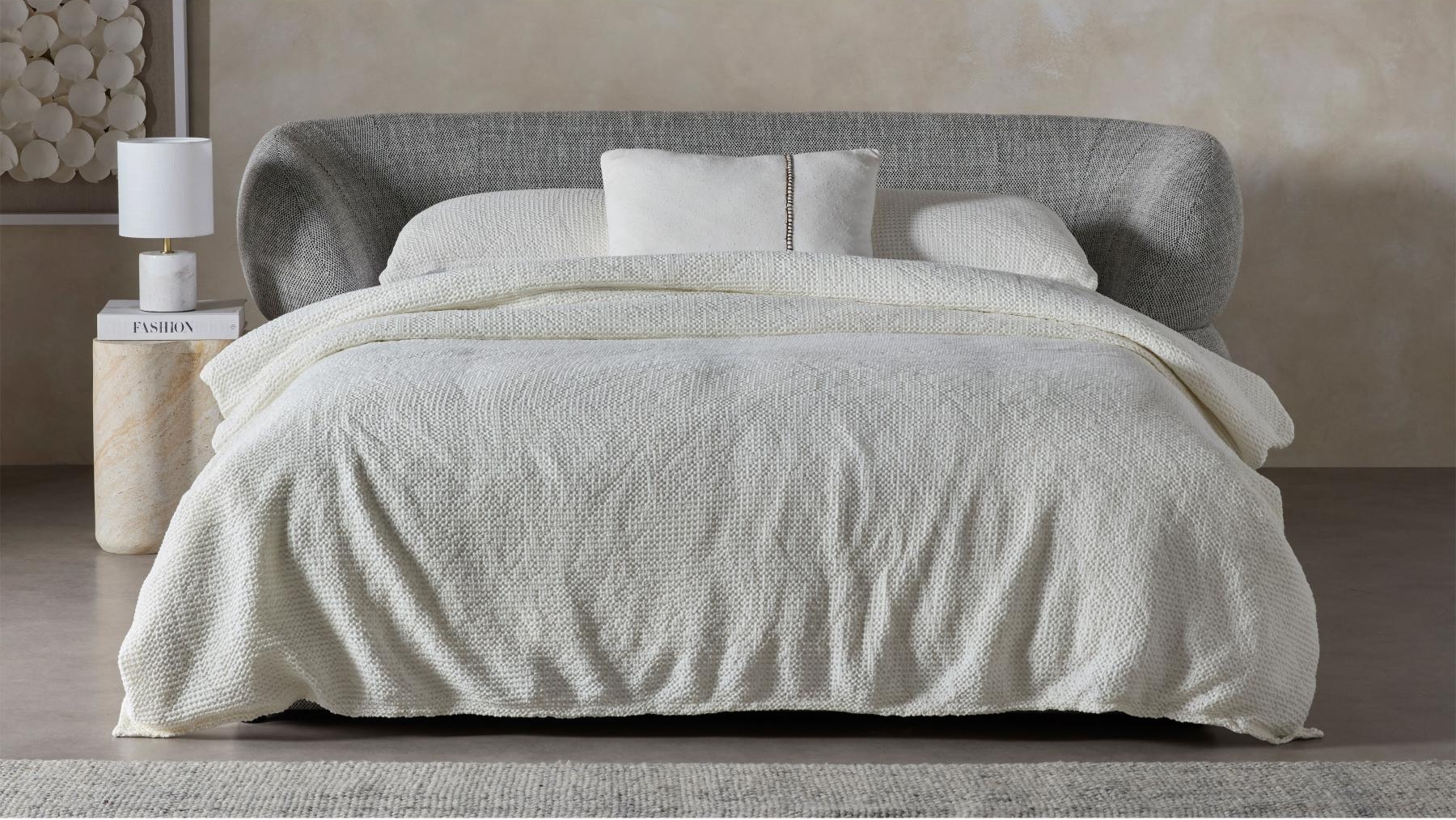 Private Collection Urban Quilt Cover Set in Ivory