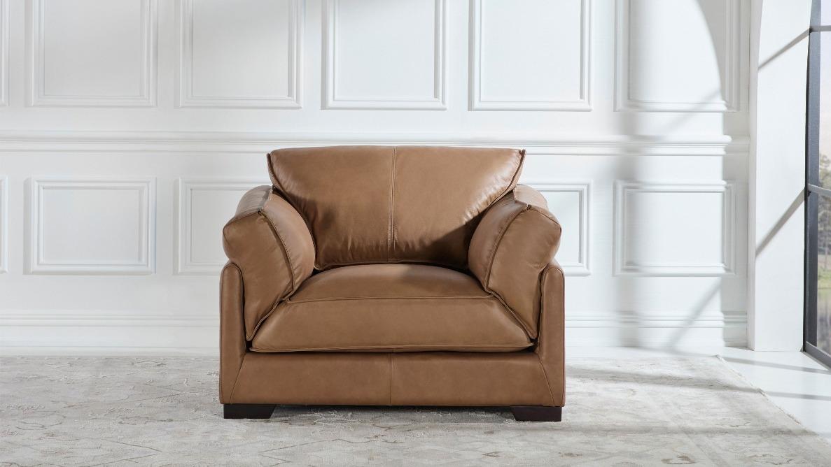 Roche 1-Seater Leather Armchair