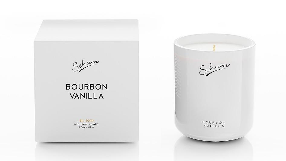 Sohum Signature Bourbon Vanilla 420g Candle