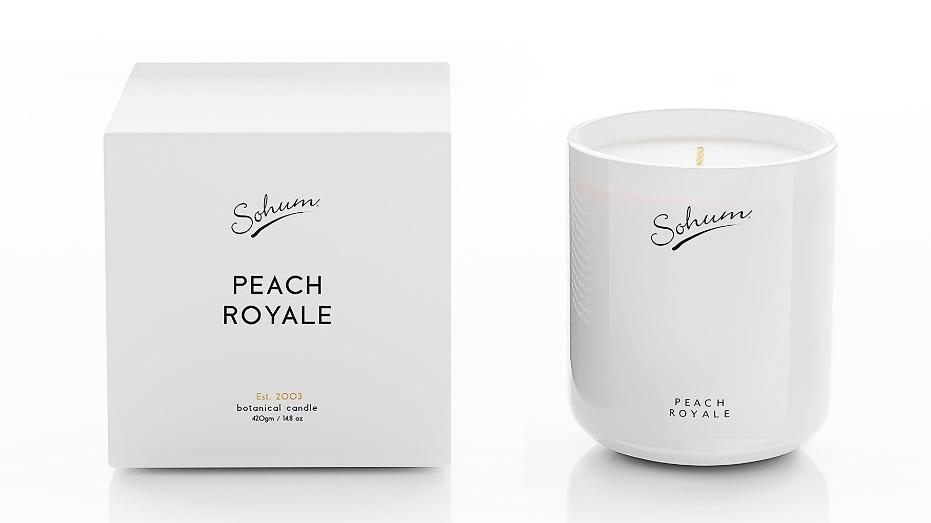 Sohum Signature Peach Royale 420g Candle