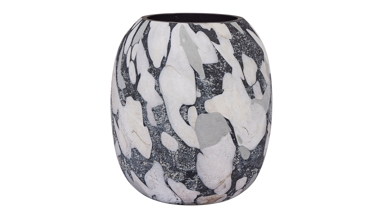 Onyx Small Vase in Black