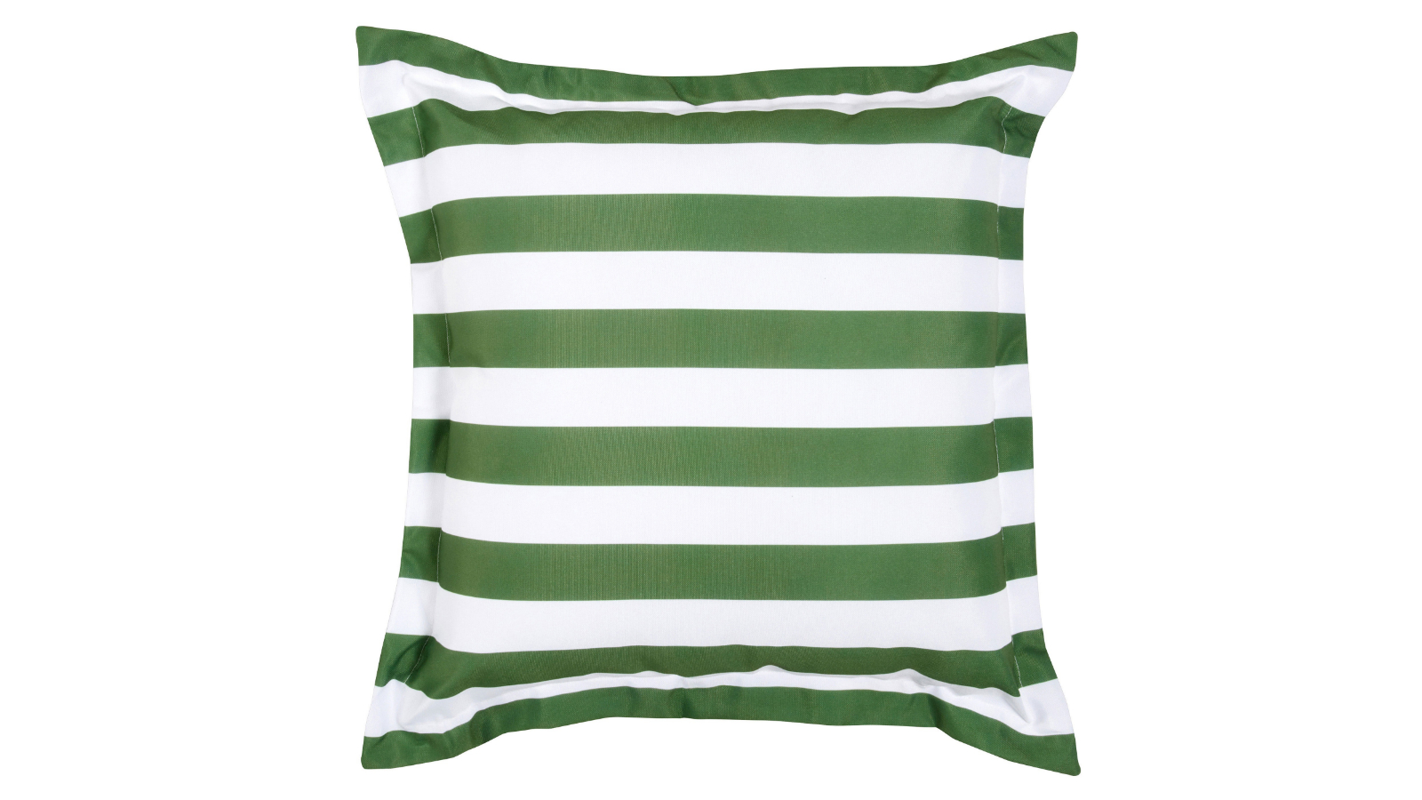 Torquay Stripe Outdoor Cushion in Green