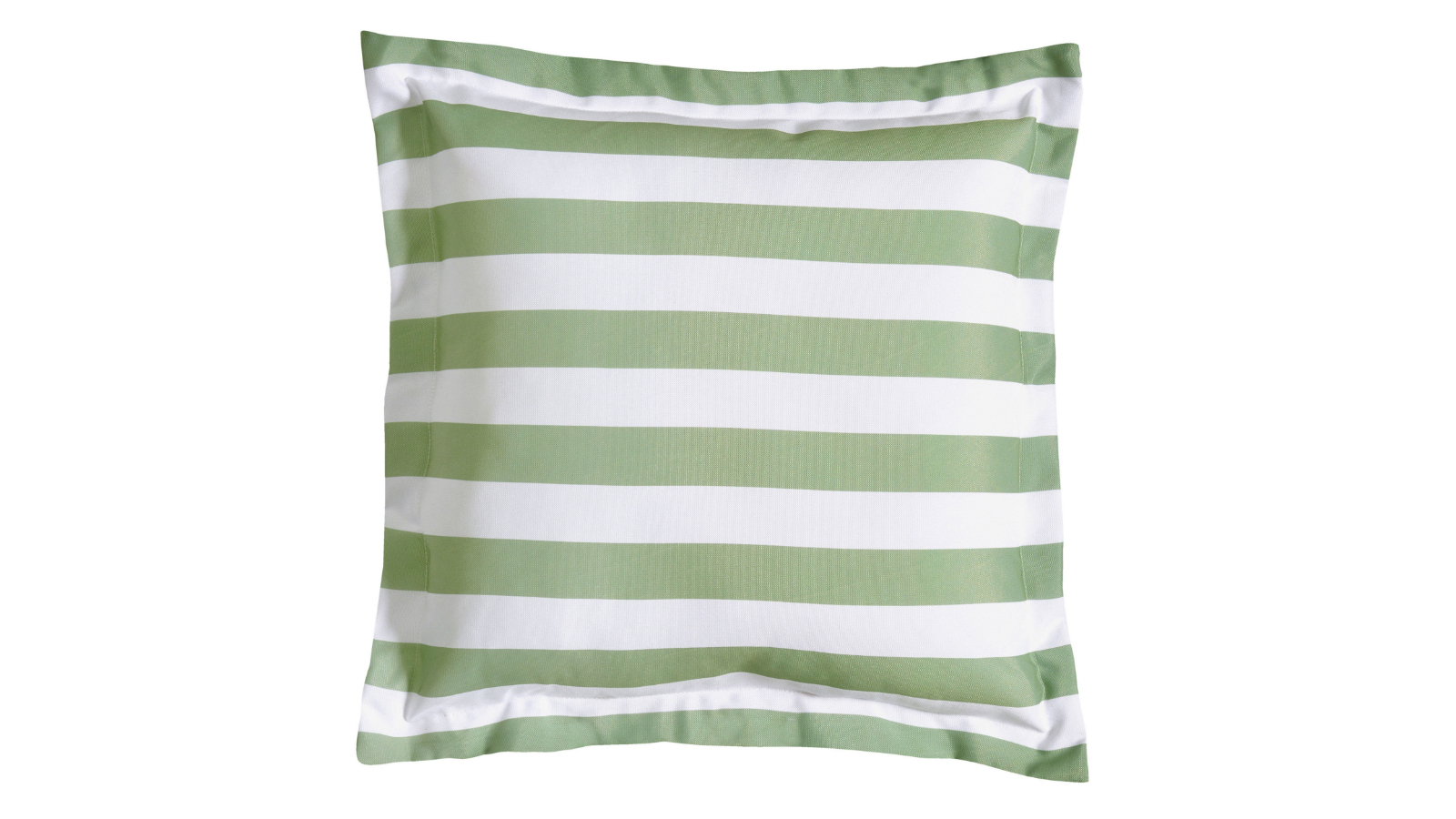 Torquay Stripe Outdoor Cushion in Sage
