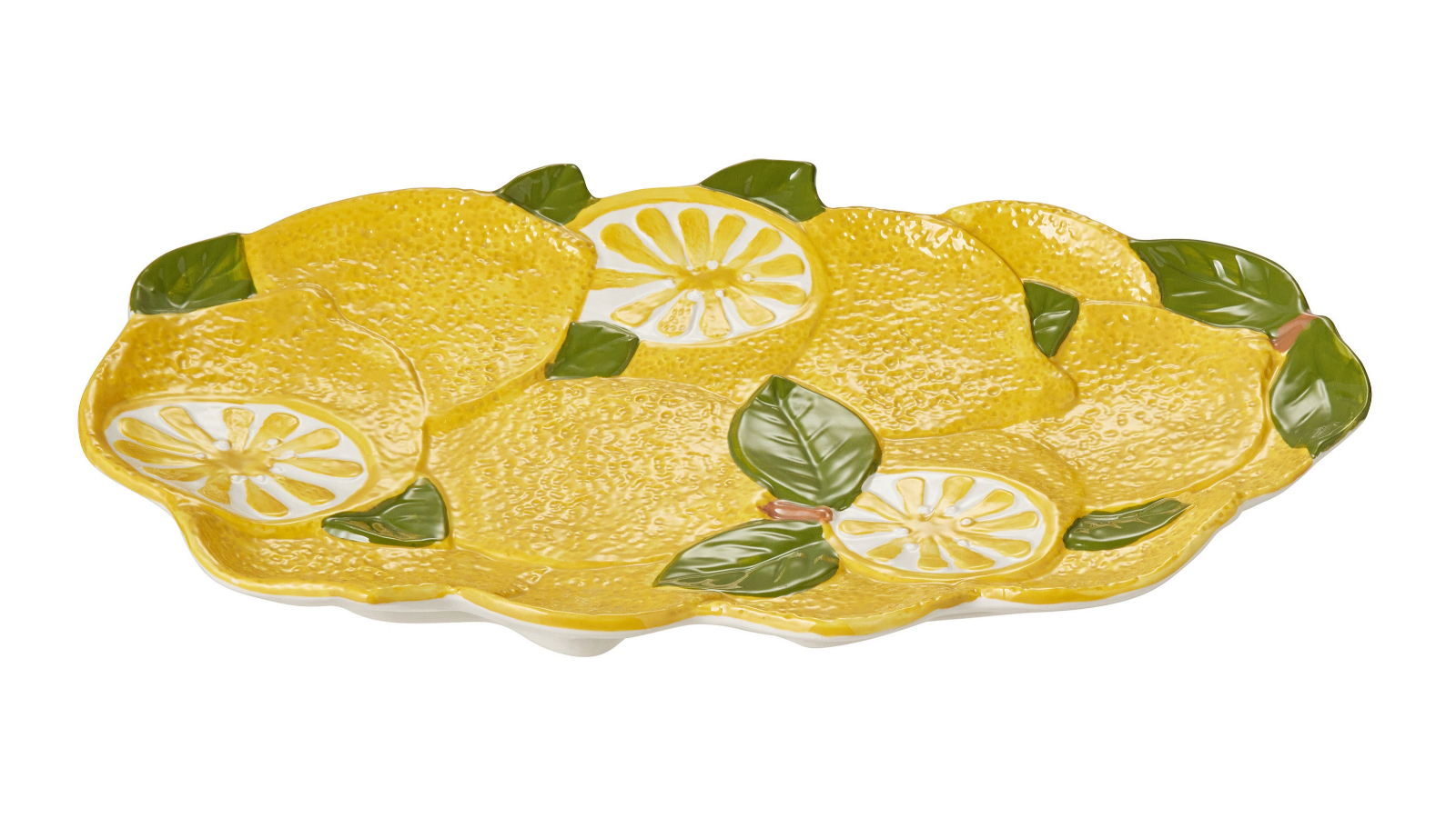 Limone Platter in Yellow