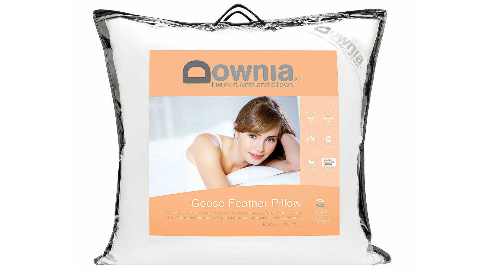 Downia Goose Feather Pillow