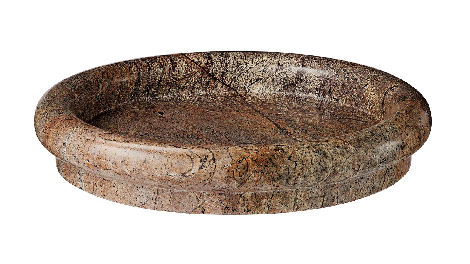 Solano Marble Bowl in Brown