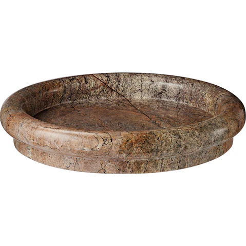 Solano Marble Bowl in Brown