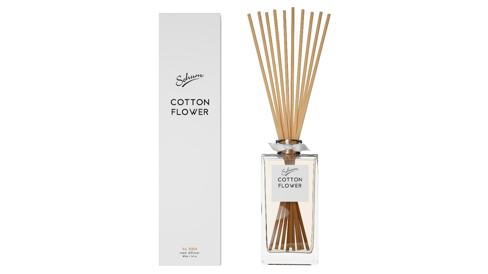 Sohum Signature Cotton Flower 160ml Diffuser