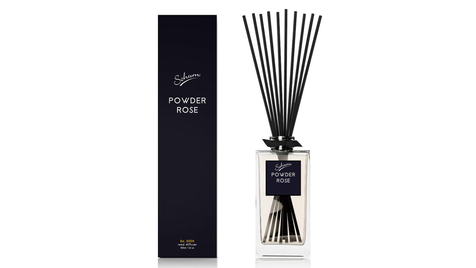 Sohum Signature Powder Rose 160ml Diffuser