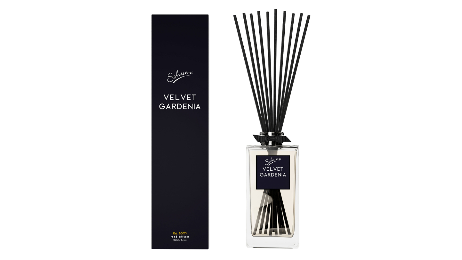 Sohum Signature Velvet Gardenia 160ml Diffuser