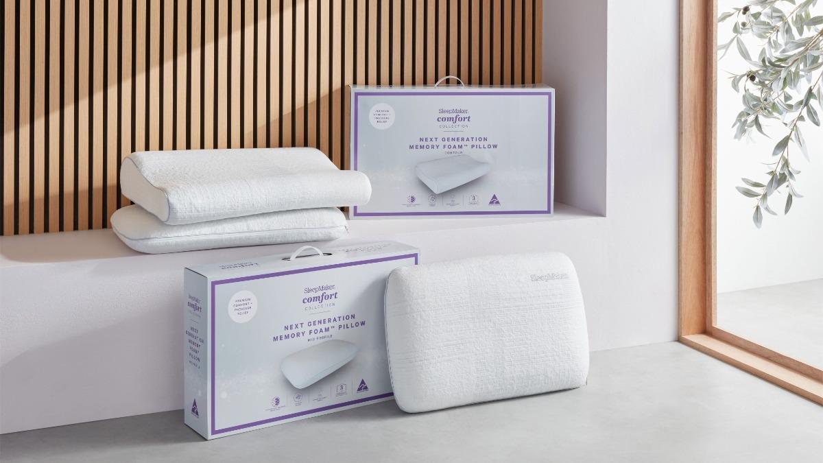 Sleepmaker Comfort Next Generation Memory Foam Pillow