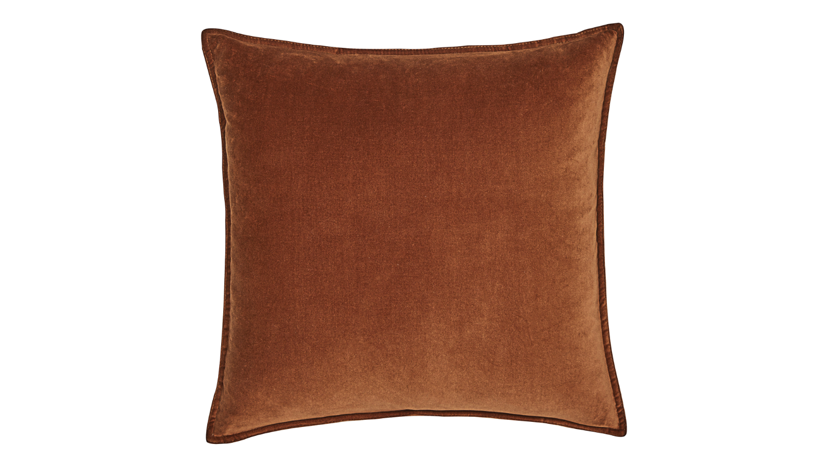 Ludo Velvet Cushion in Nougat