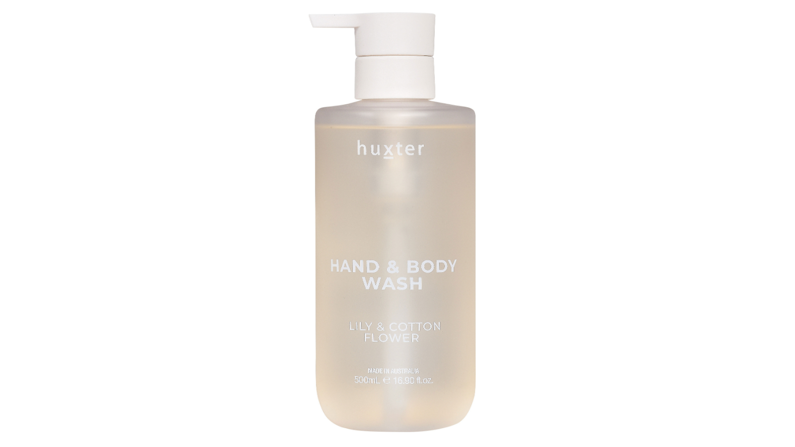 Huxter Lily and Cotton Flower Hand and Body Wash