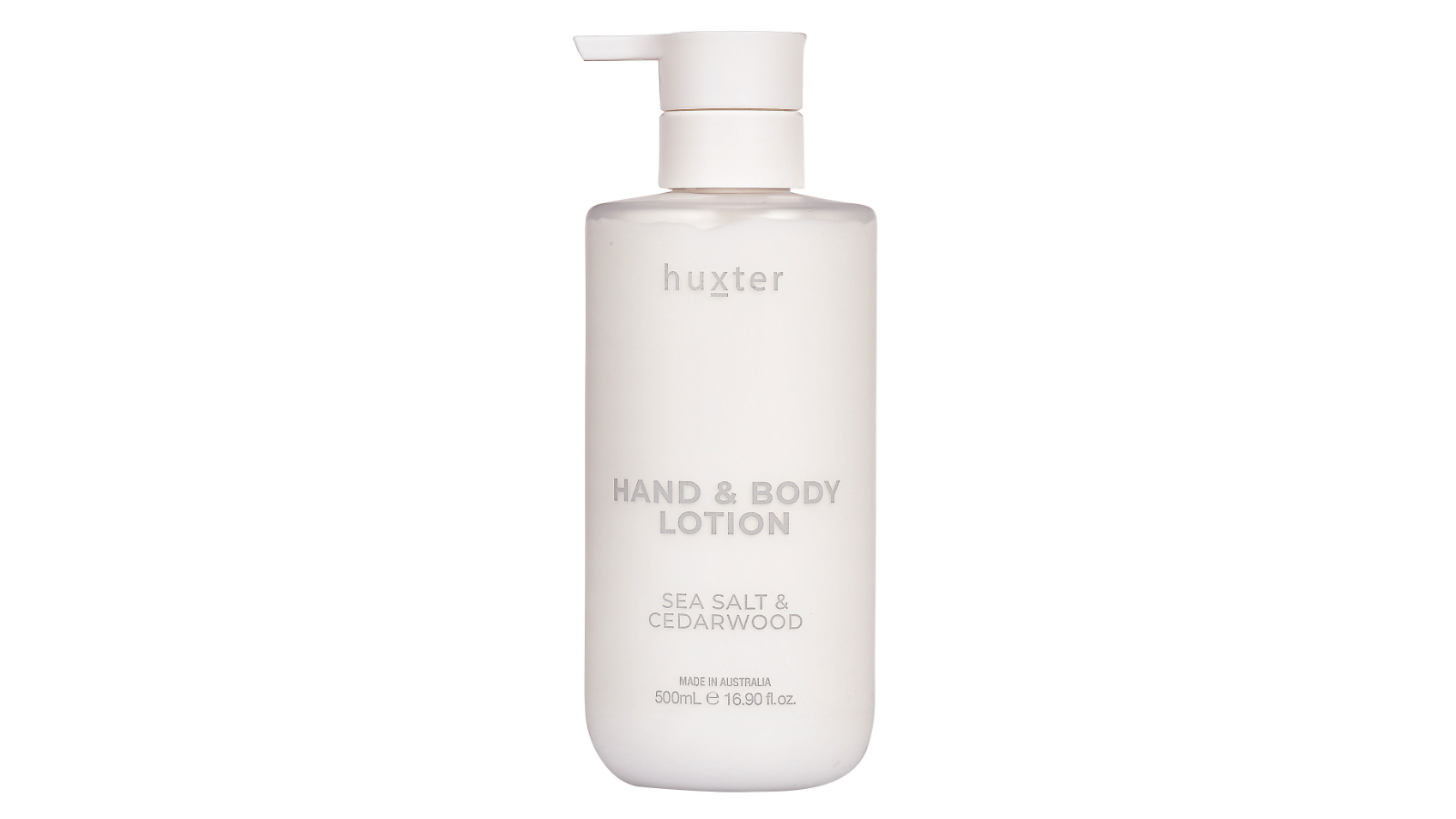 Huxter Sea Salt and Cedarwood Hand and Body Lotion