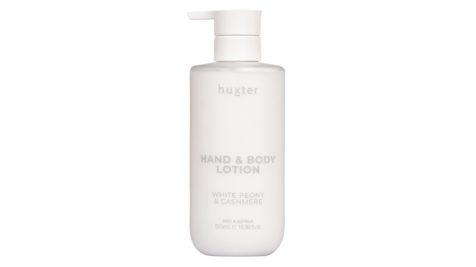 Huxter White Peony and Cashmere Hand and Body Lotion