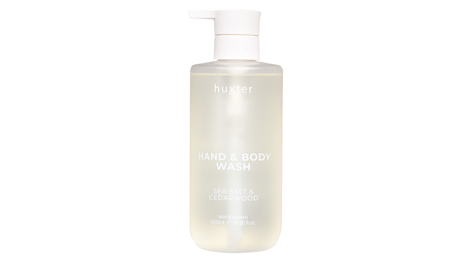 Huxter Sea Salt and Cedarwood Hand and Body Wash