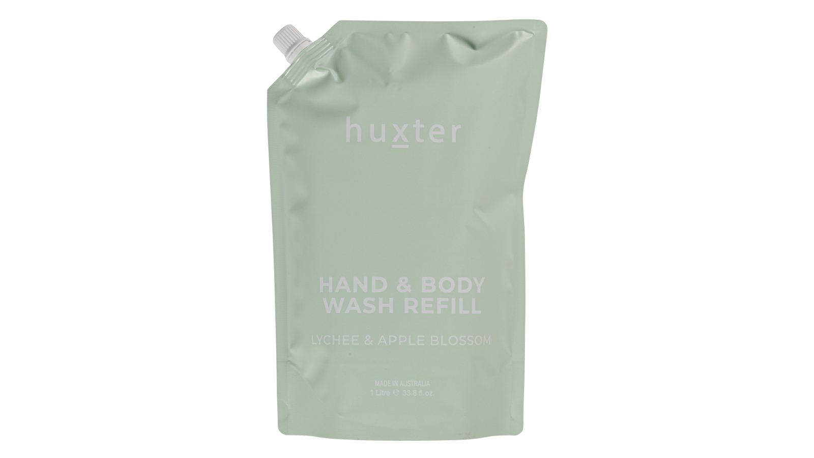 Huxter Lychee and Apple Blossom Hand and Body Wash 1 Litre Refill