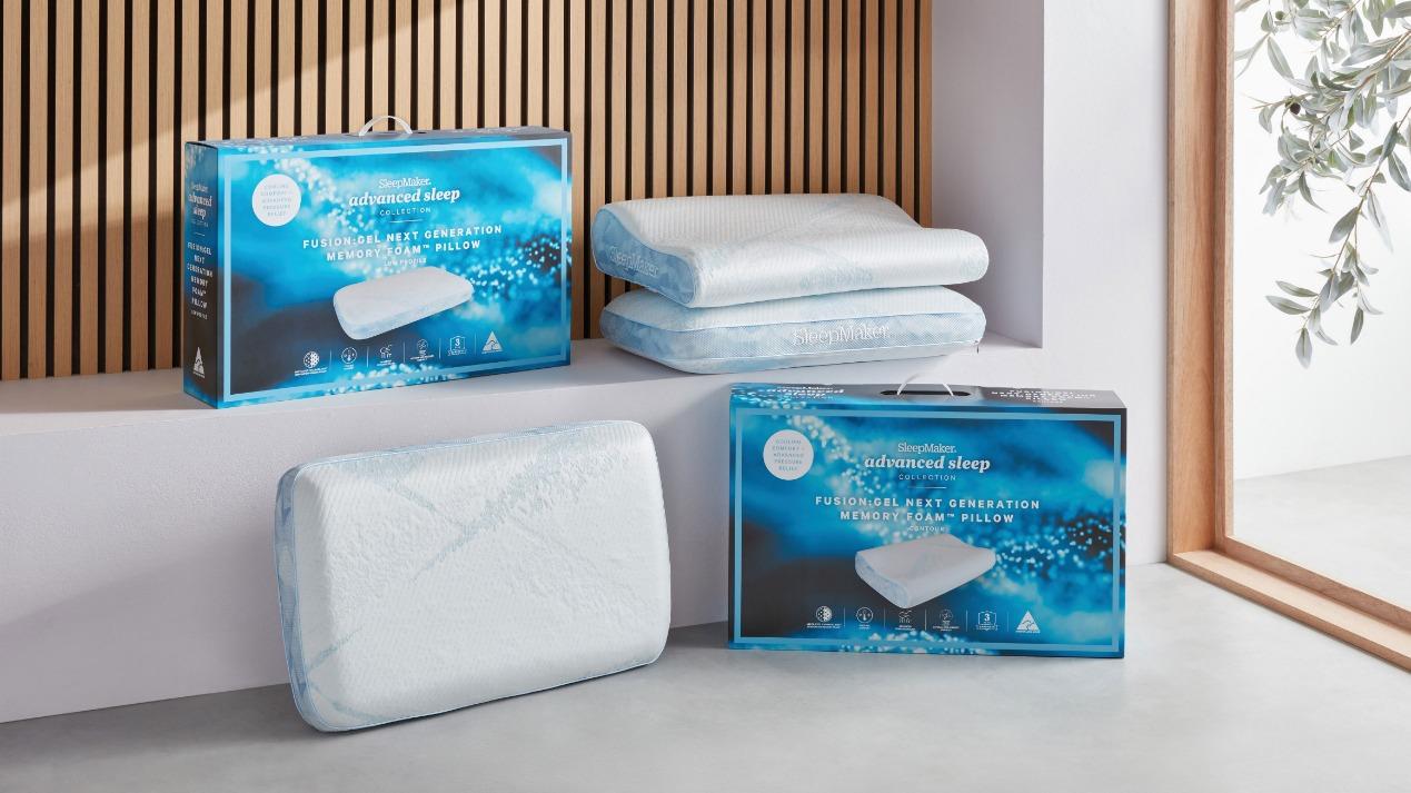 Sleepmaker Comfort Temp Sleepmaker Memory Foam Pillow SleepMaker