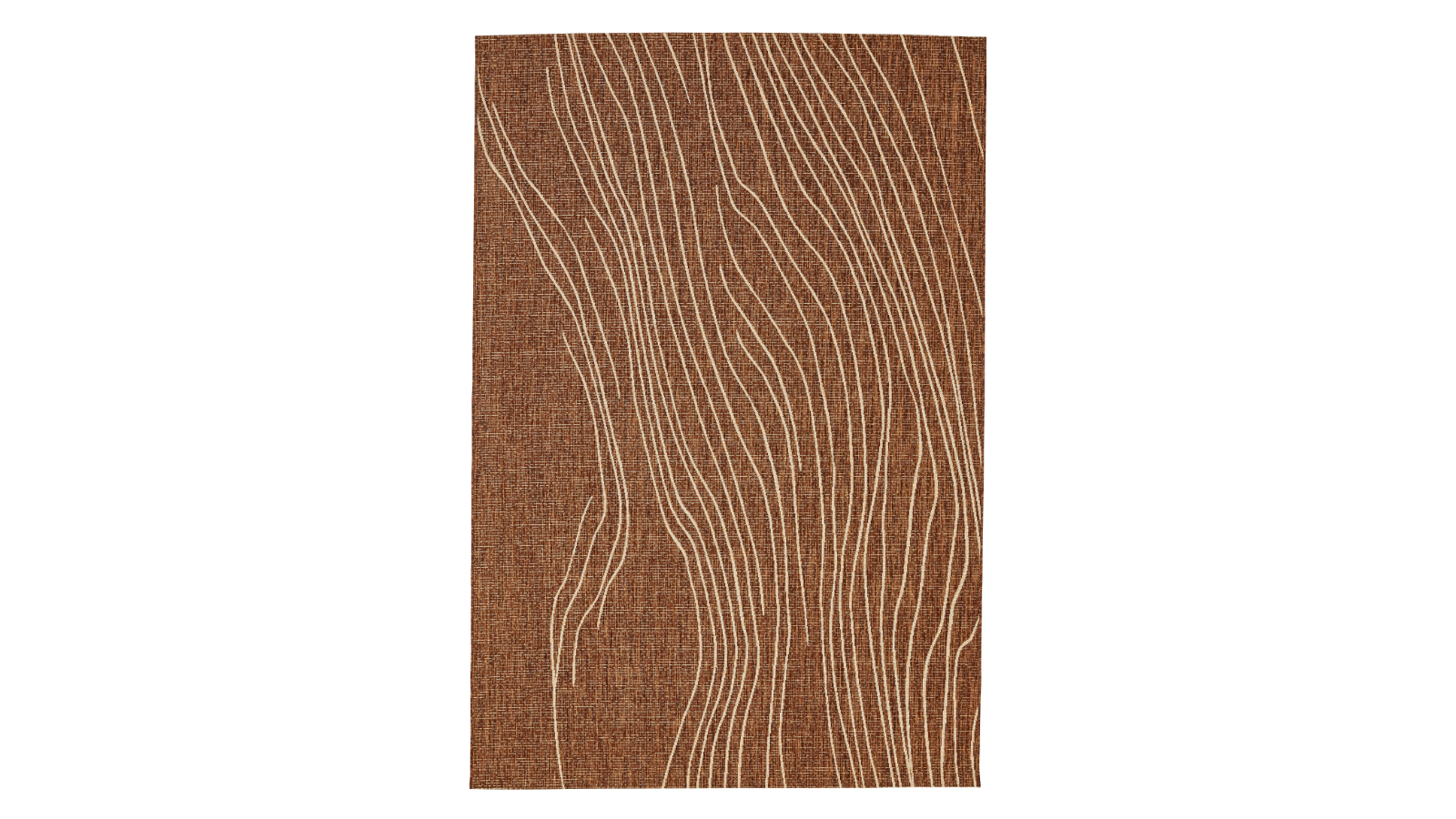 OLLO Rivers Teak Outdoor Rug