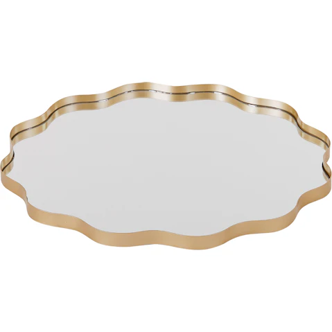 Ripple Tray in Gold