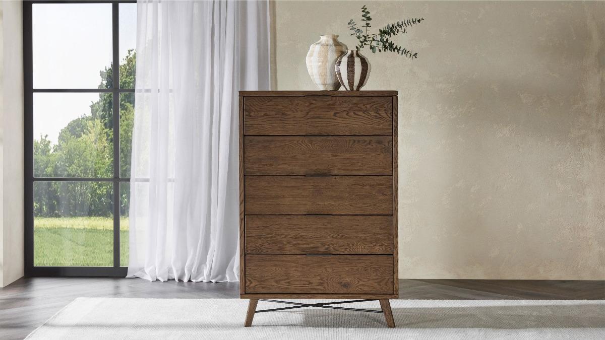 Emery 5-Drawer Tallboy