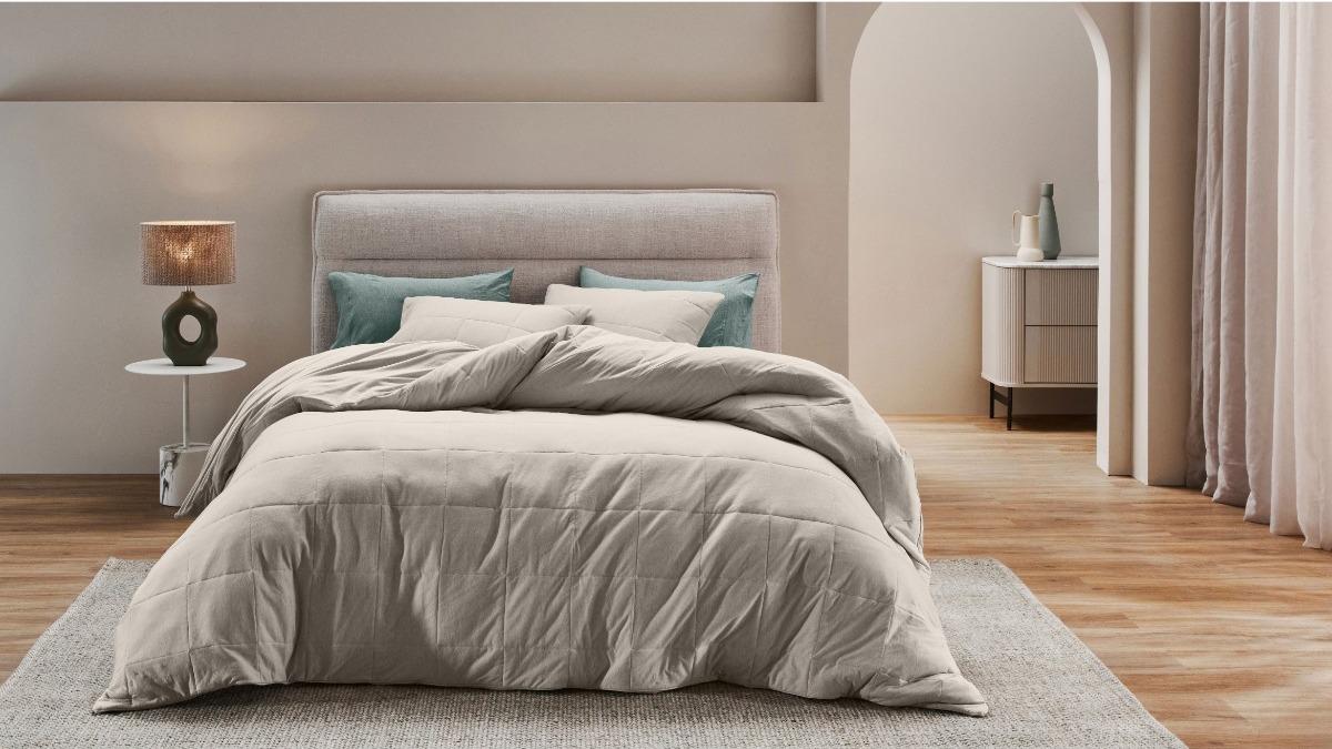 Linen House Ryland Pebble Quilt Cover Set